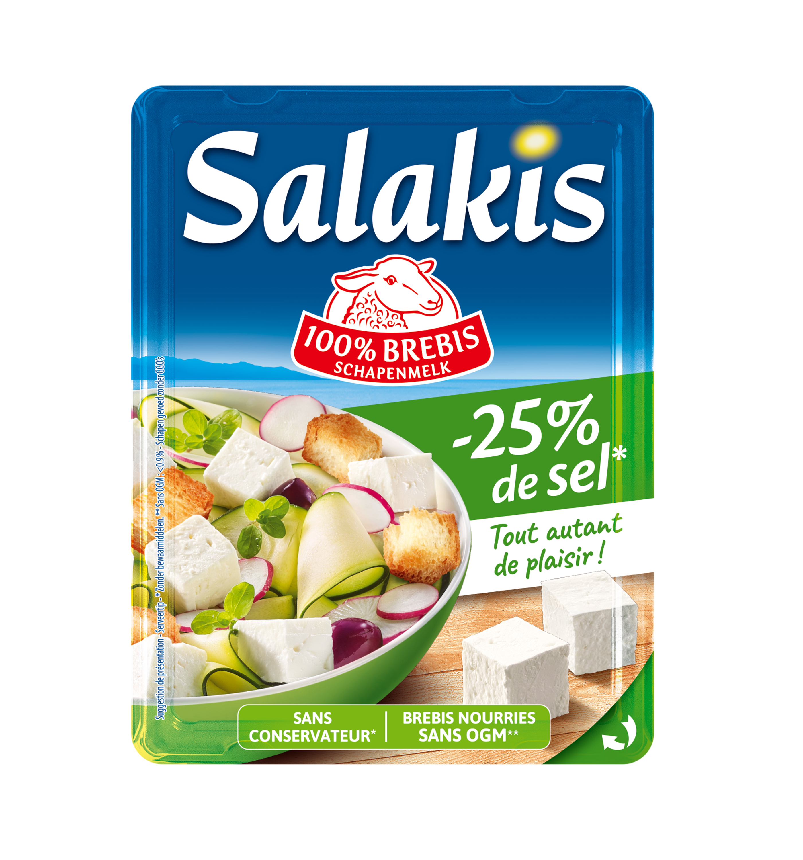 Tranche Salakis -25% de sel