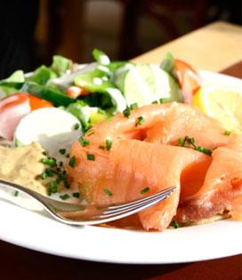 Recette de Salade de saumon nordique