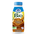 lait Lactel Bio Chocolat saveur Caramel