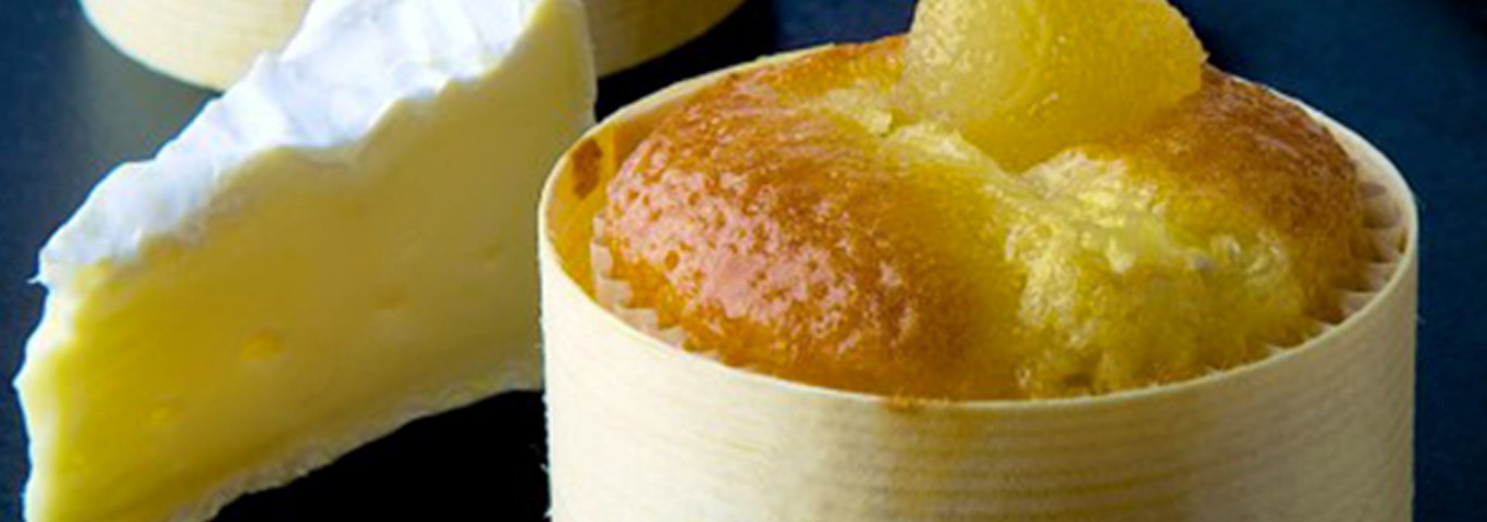 Recette de Cupcake au camembert et à la poire