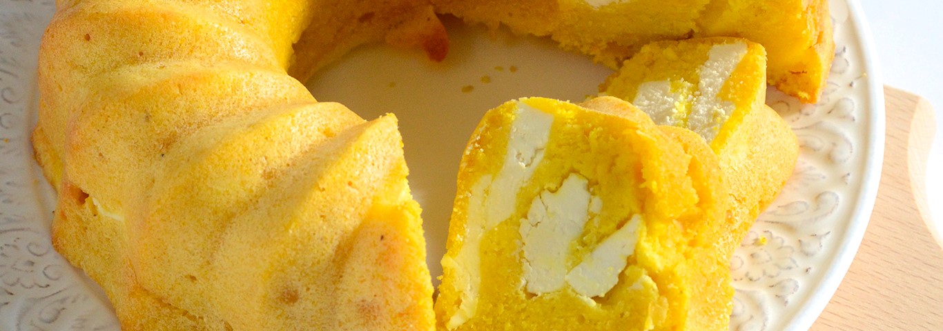 Recette de Cake maïs polenta au Salakis