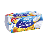 Yaourt à La Grecque sur lit d’Agrumes