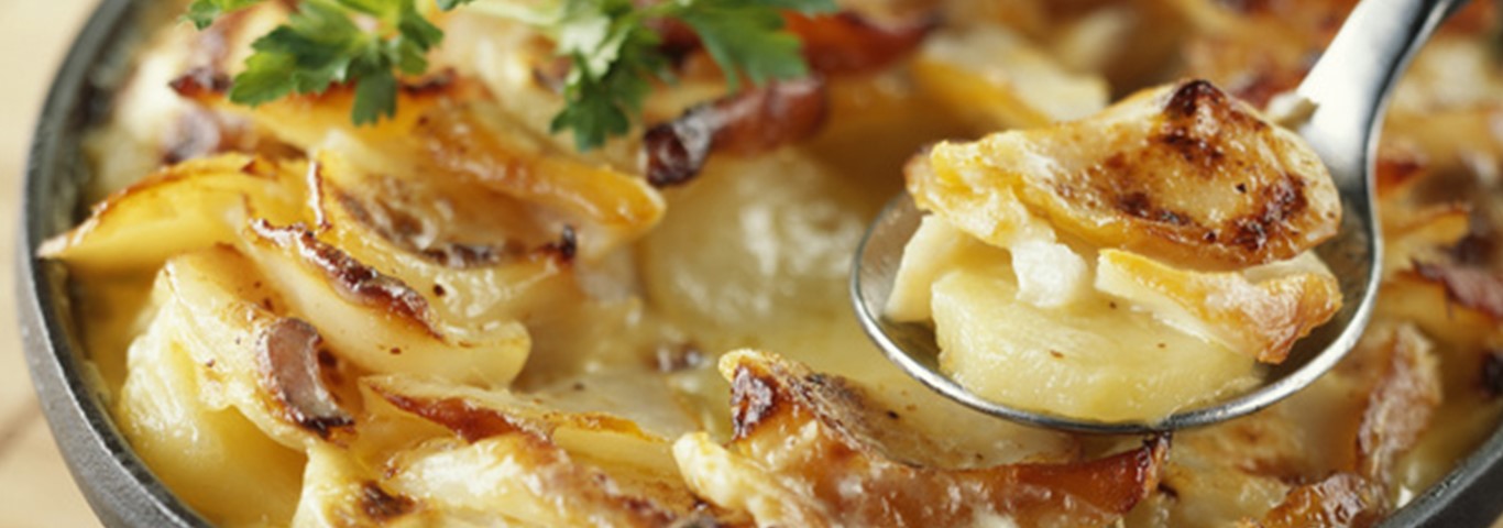 Recette de Gratin dauphinois traditionnel Lactel 