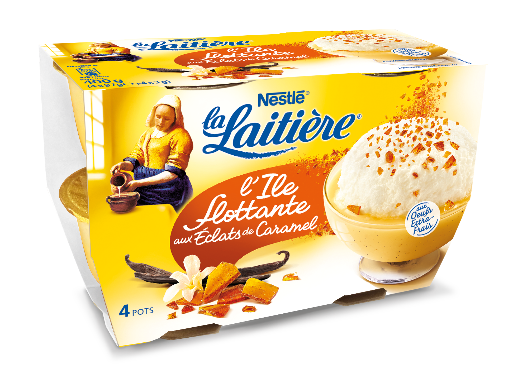 Île flottante La Laitière 4x100g