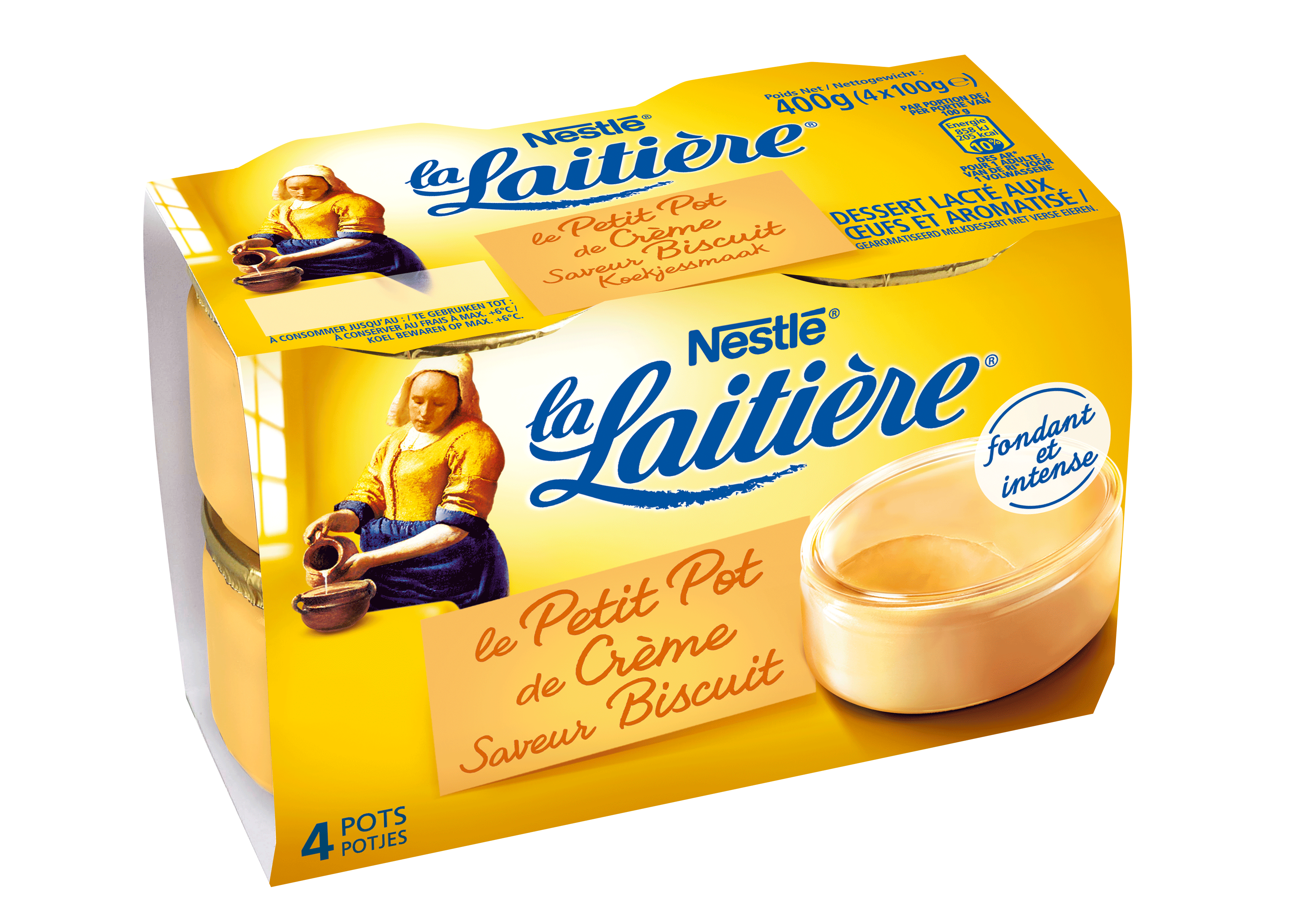 Petit Pot de Crème Saveur Biscuit