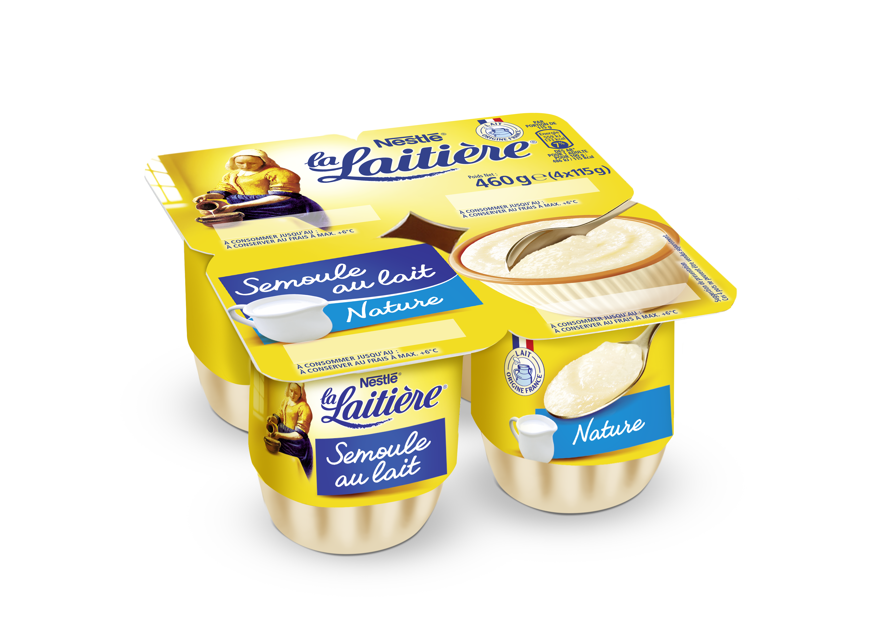 Semoule au lait Nature