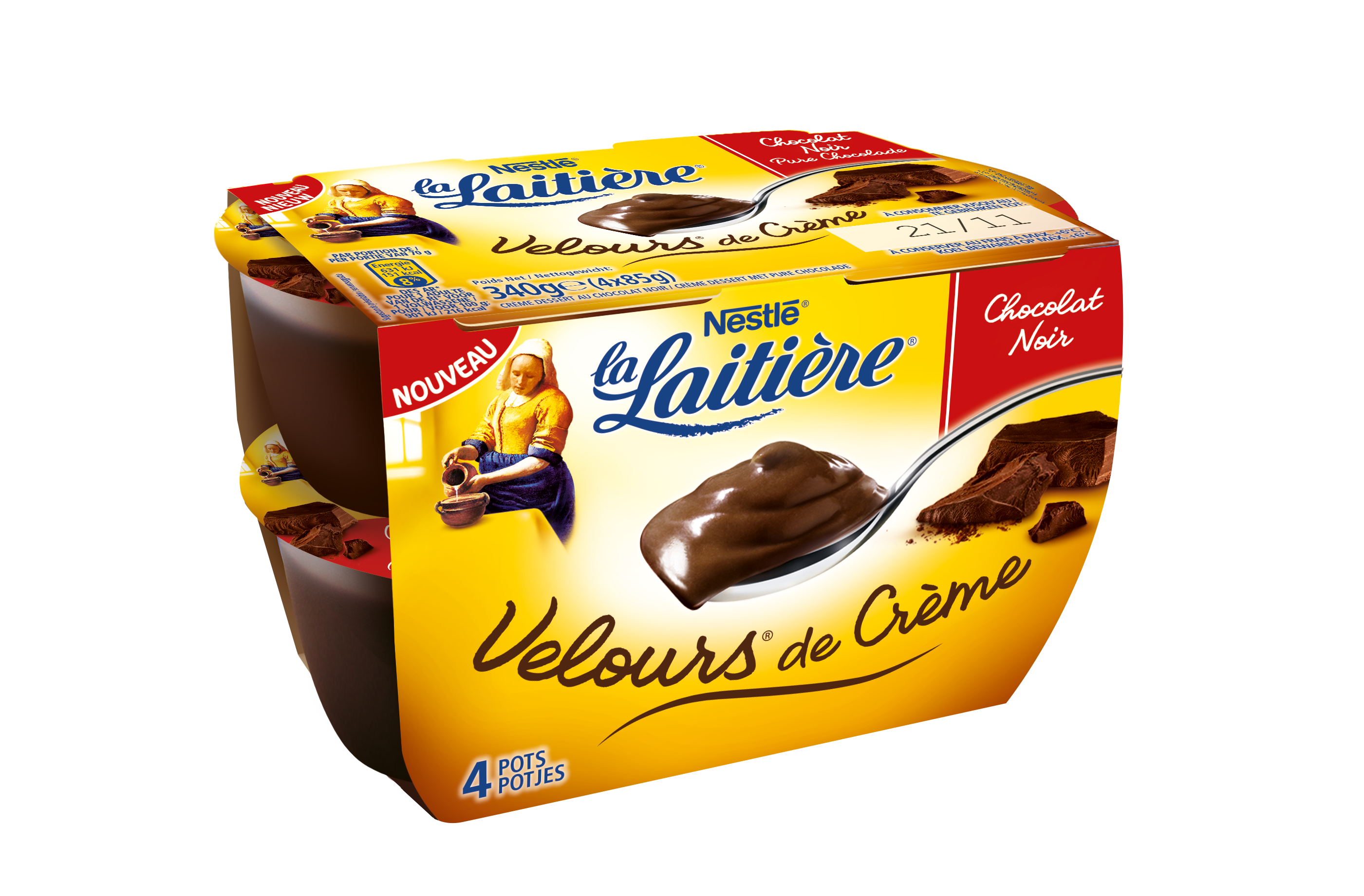 Velours® de Crème Chocolat noir