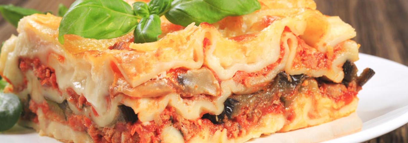 Recette de Lasagnes forestières aux 3 fromages