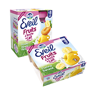 Lactel Eveil Fruits et Touche de Lait