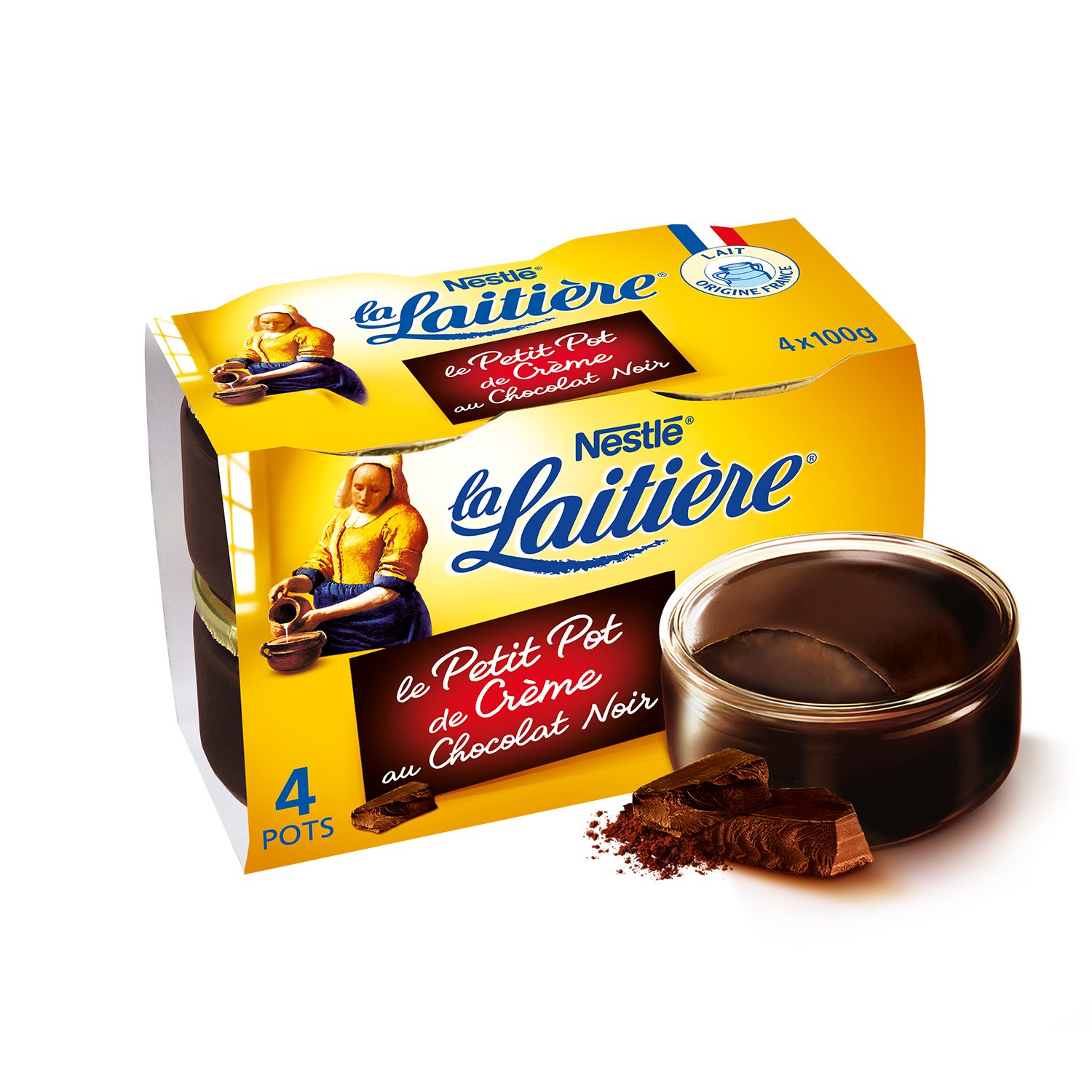 Petit Pot de Crème au Chocolat Noir