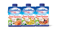 Crème légère semi-épaisse Bridélice