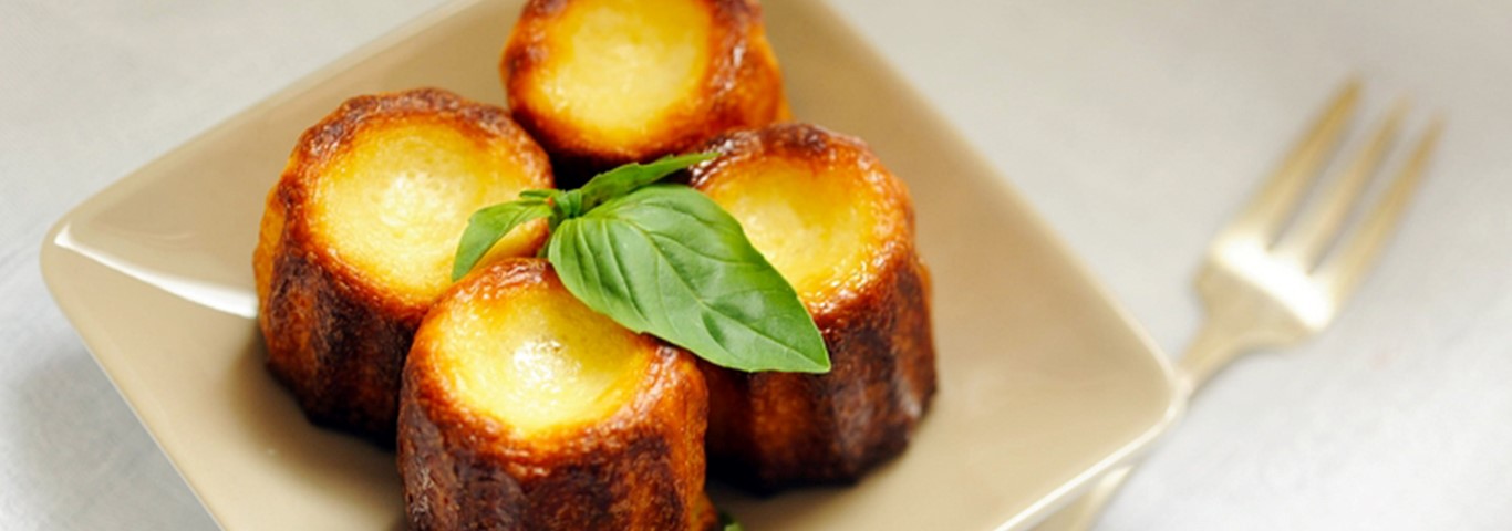 Recette de Cannelés au chèvre et aux herbes de Provence