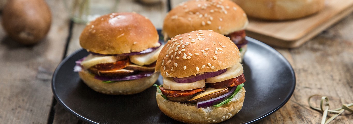 Recette de Mini Burgers Corses au figatelli et au Corsica à la bière