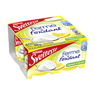 Ferme et fondant saveur citron