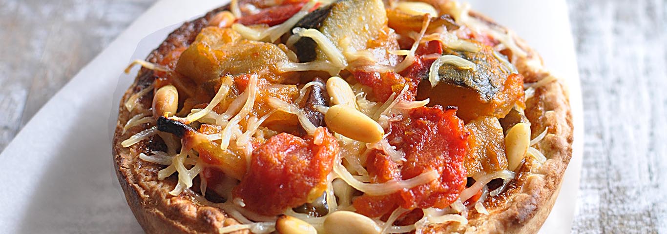 Recette de Tarte Ratatouille 3 Saveurs