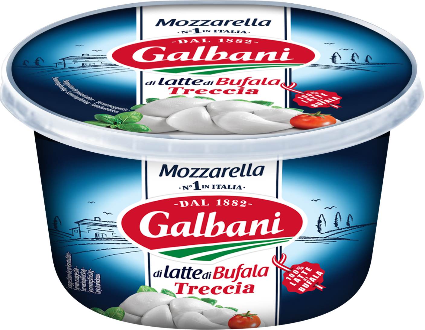 Mozzarella Bufala Treccia Galbani