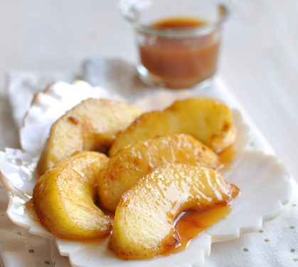 Recette de Pommes sautées, caramel au beurre salé