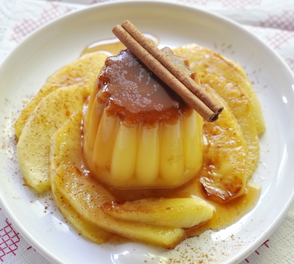 Recette de Flanby en chaud-froid de pommes 