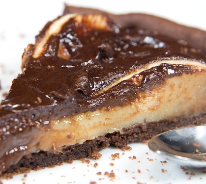 Recette de Tarte aux poires et chocolat