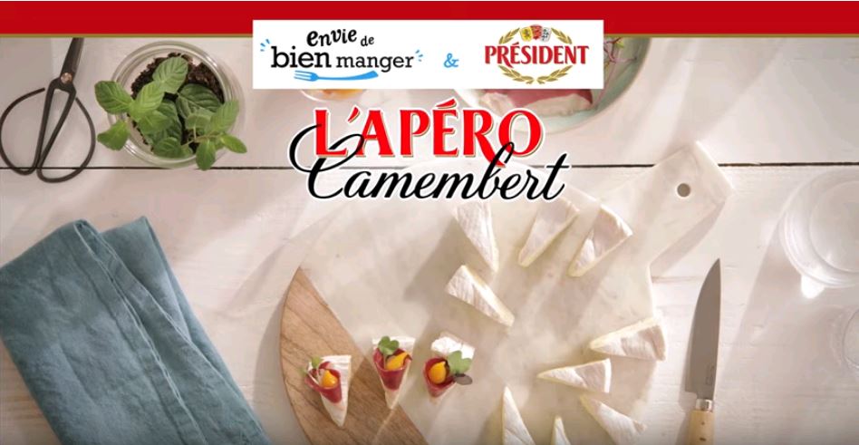 Recette de Camembert au magret et poivrons