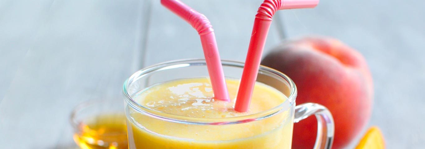 Recette de Smoothie pêche et miel