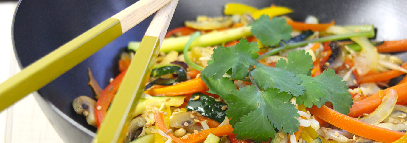 Recette de Légumes sautés au wok