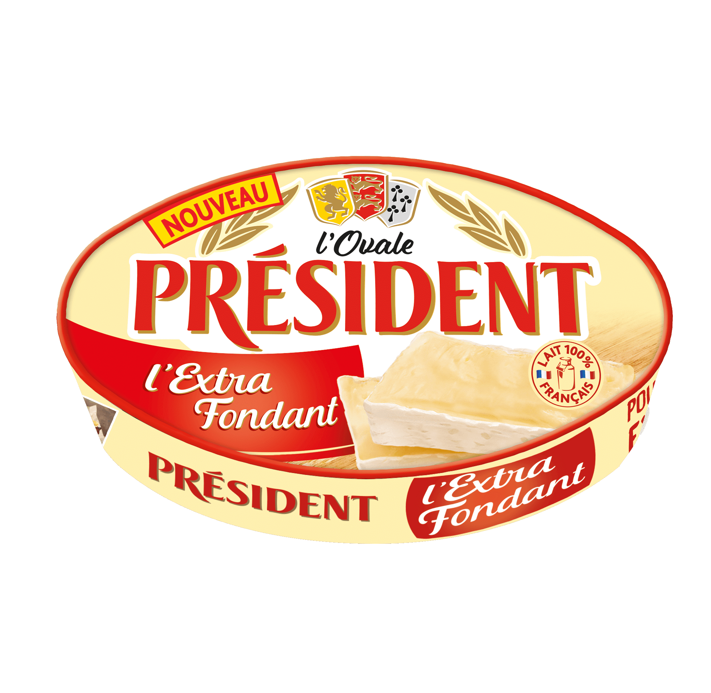 Ovale Président l'Extra Fondant 200g