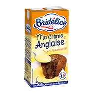 Crème anglaise Bridelice