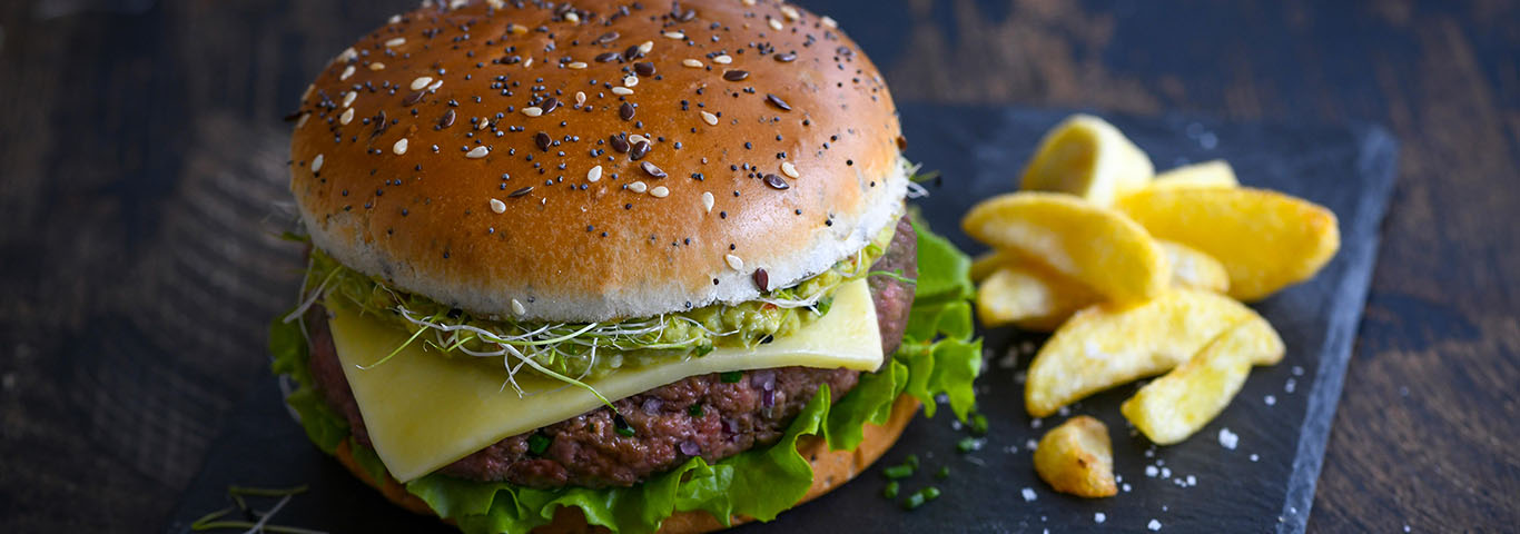 Recette de Le burger happy boost façon brasserie