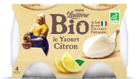 Yaourt en Pot de Verre Citron Bio