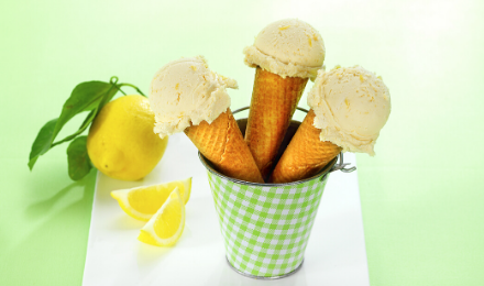 Recette de Glace au citron et au mascarpone