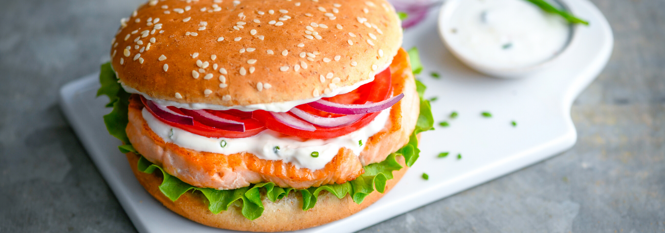 Recette de Burger au Saumon