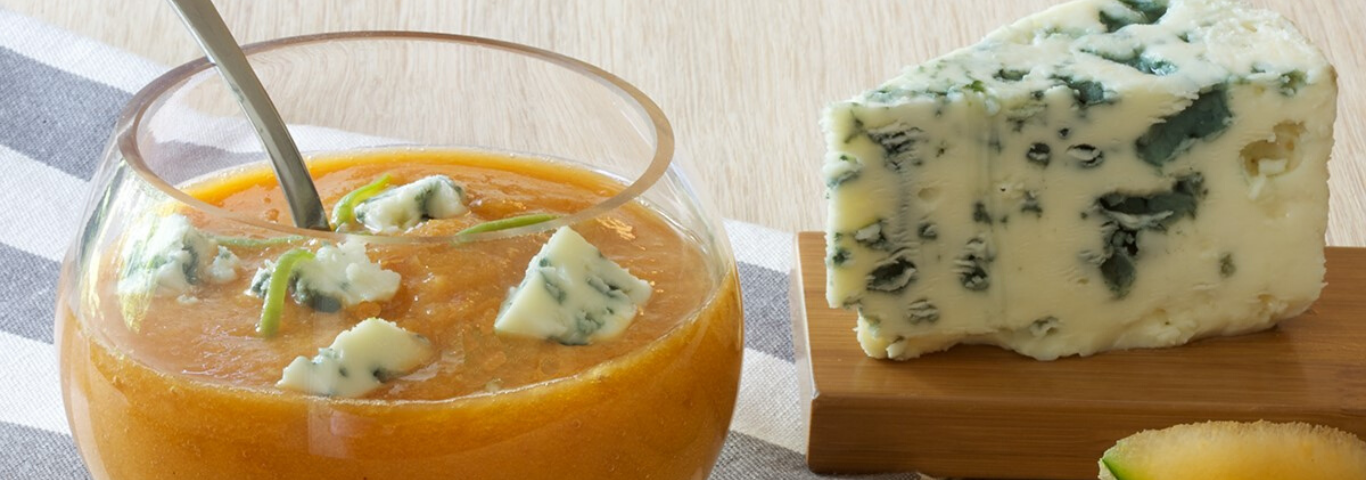 Recette de Gaspacho au Roquefort Société