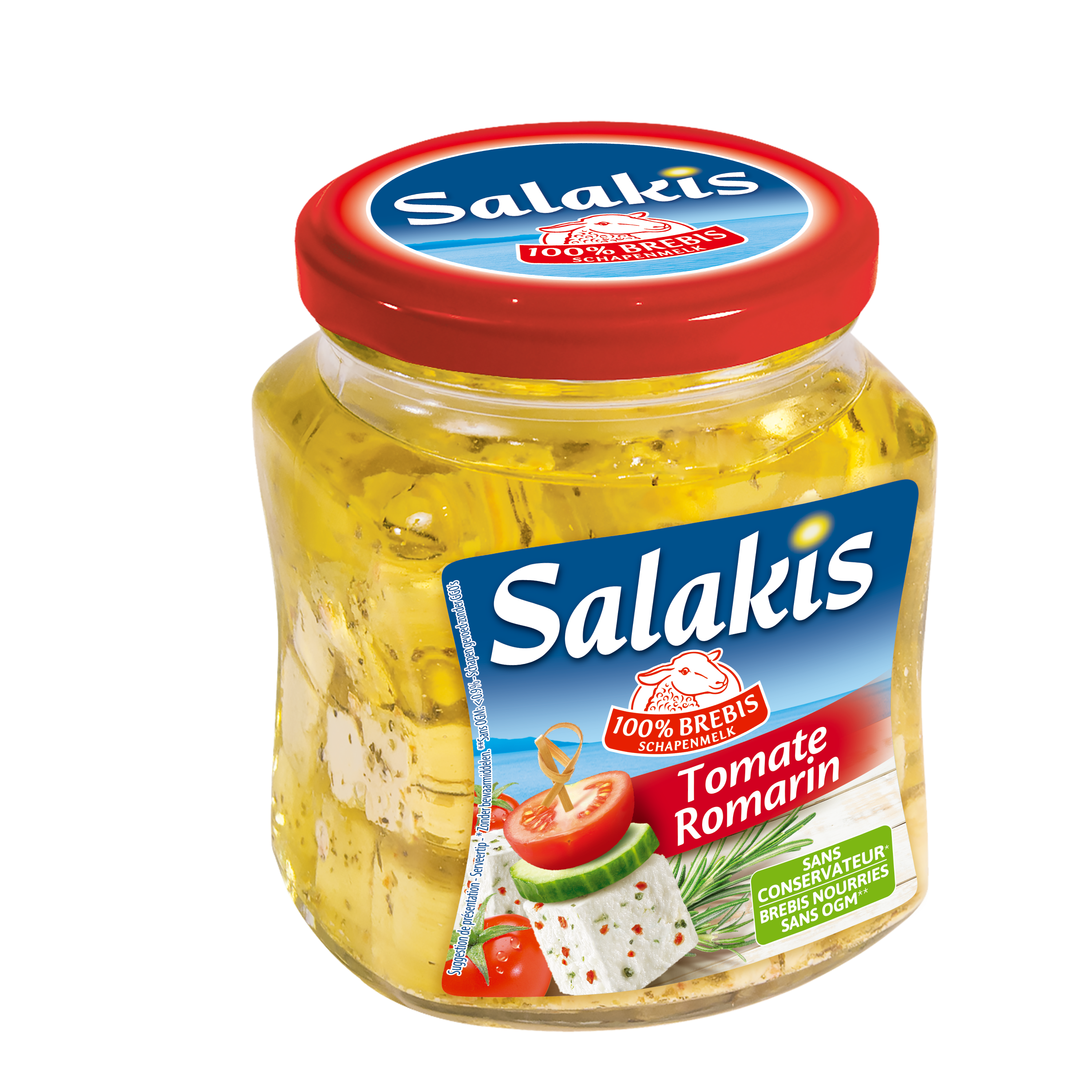 Bocal Salakis Tomate & Romarin 300g