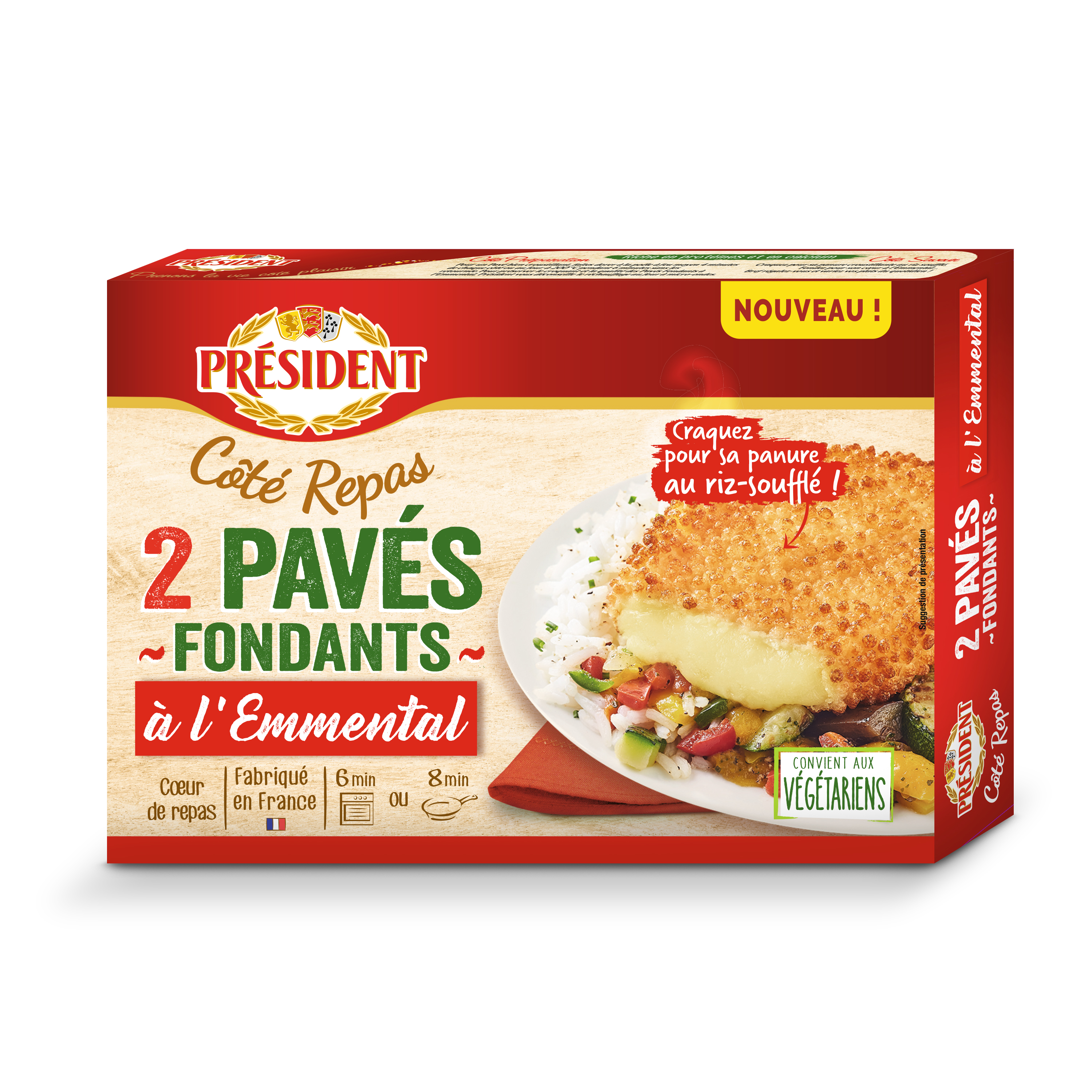 Pavés Fondants Emmental