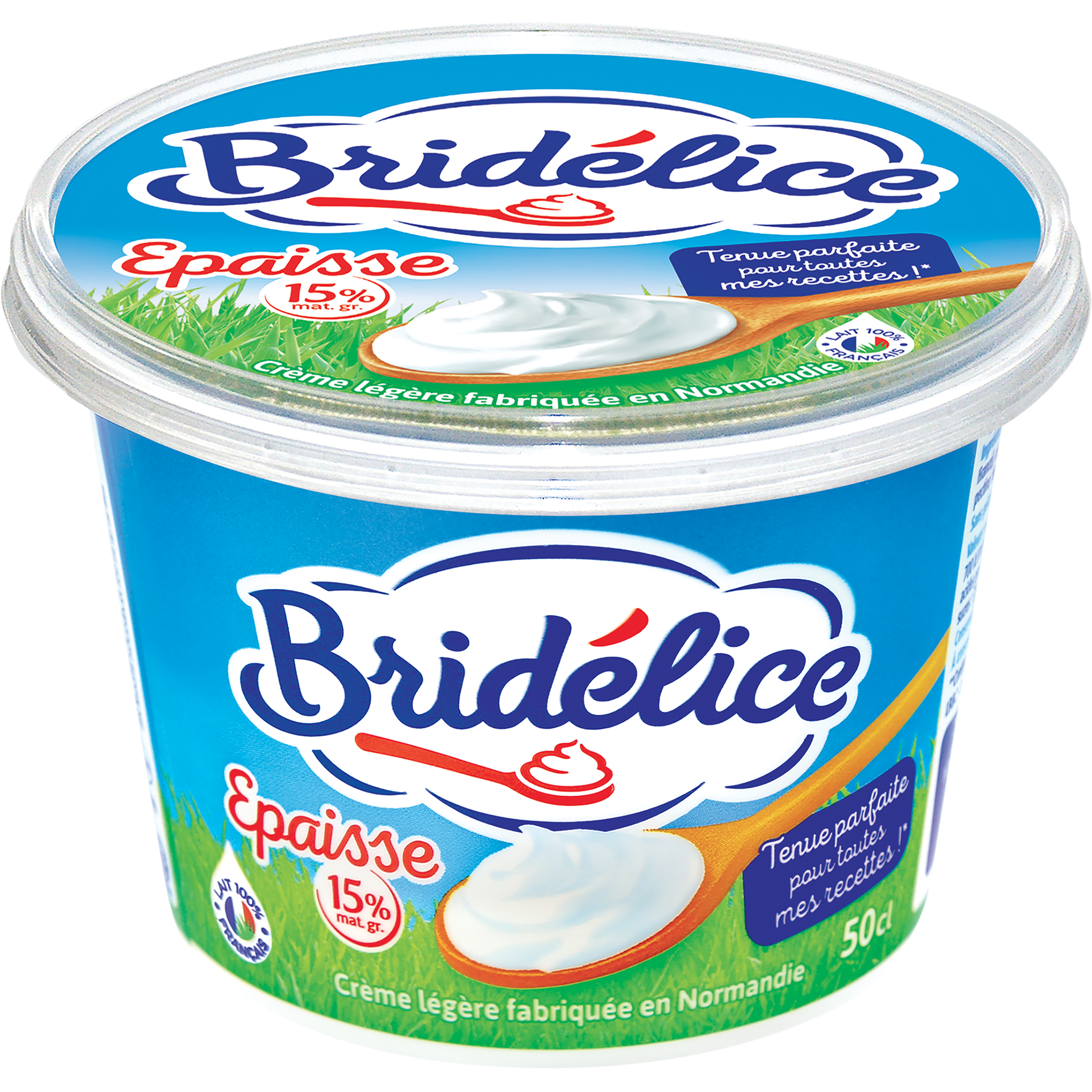 Crème légère épaisse Bridélice