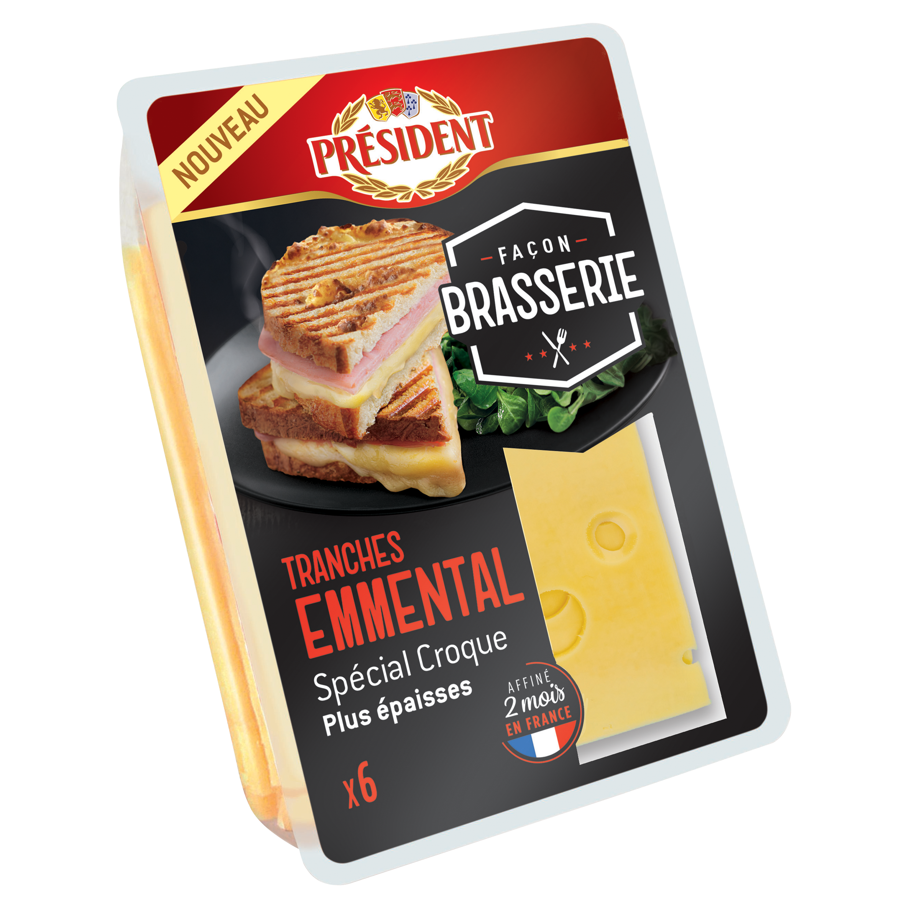 Tranches emmental spécial croque