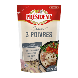 Sauce 3 poivres