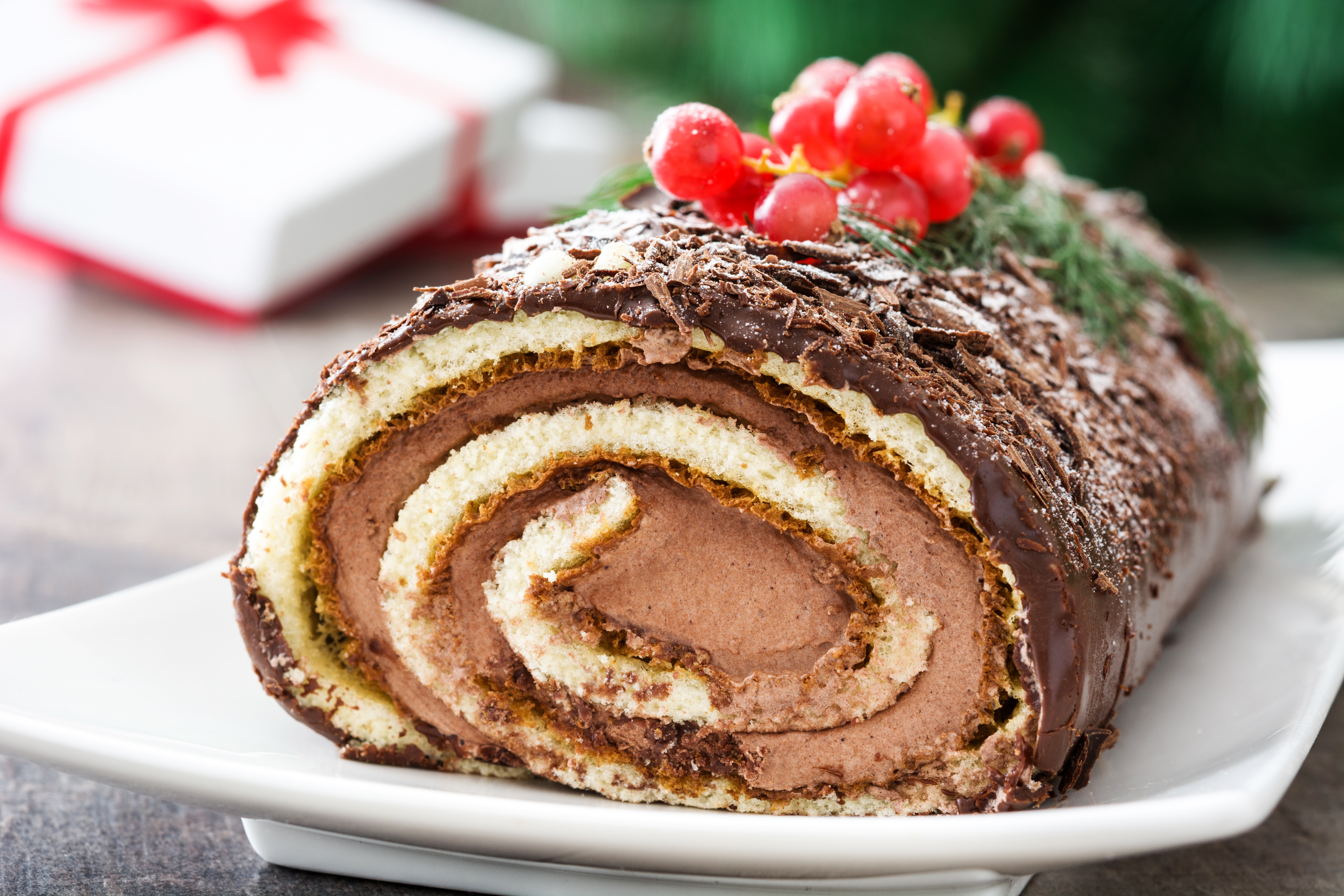 Recette de Génoise pour bûche de Noël Lactel 