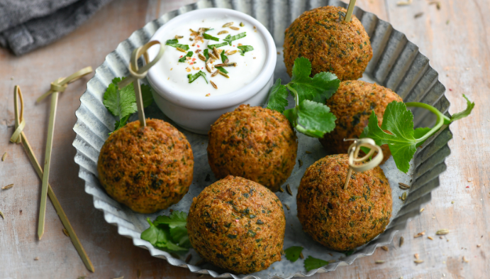 Recette de Falafel & Yaos au Cumin