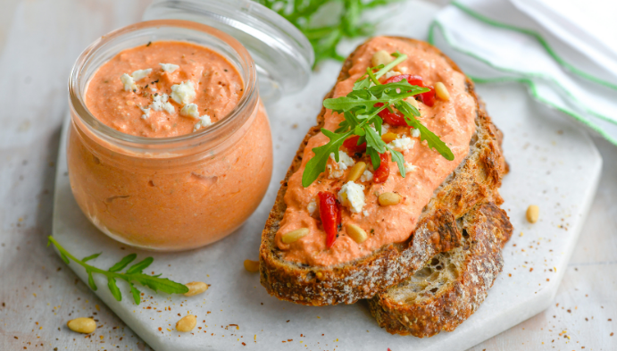 Recette de Rillettes de poivrons au Paprika