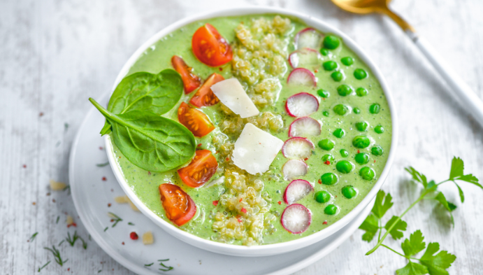 Recette de Smoothie Bowl de Printemps