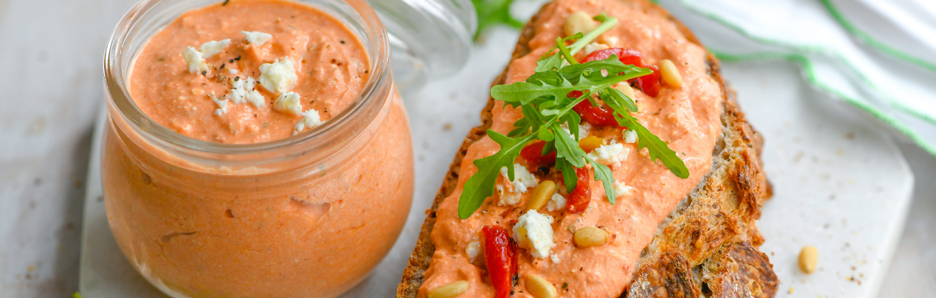 Recette de Rillettes de poivrons au Paprika