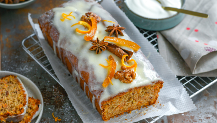 Recette de Carrot-Cake au Yaourt YAOS & Épices douces