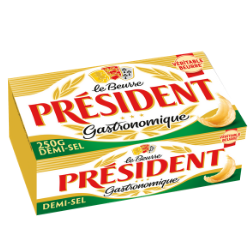 Beurre gastronomique demi-sel