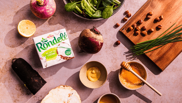 Recette de Cannelloni de légumes racines et Rondelé au lait de chèvre