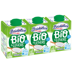 Bridélice fluide bio et légère 3x20cl