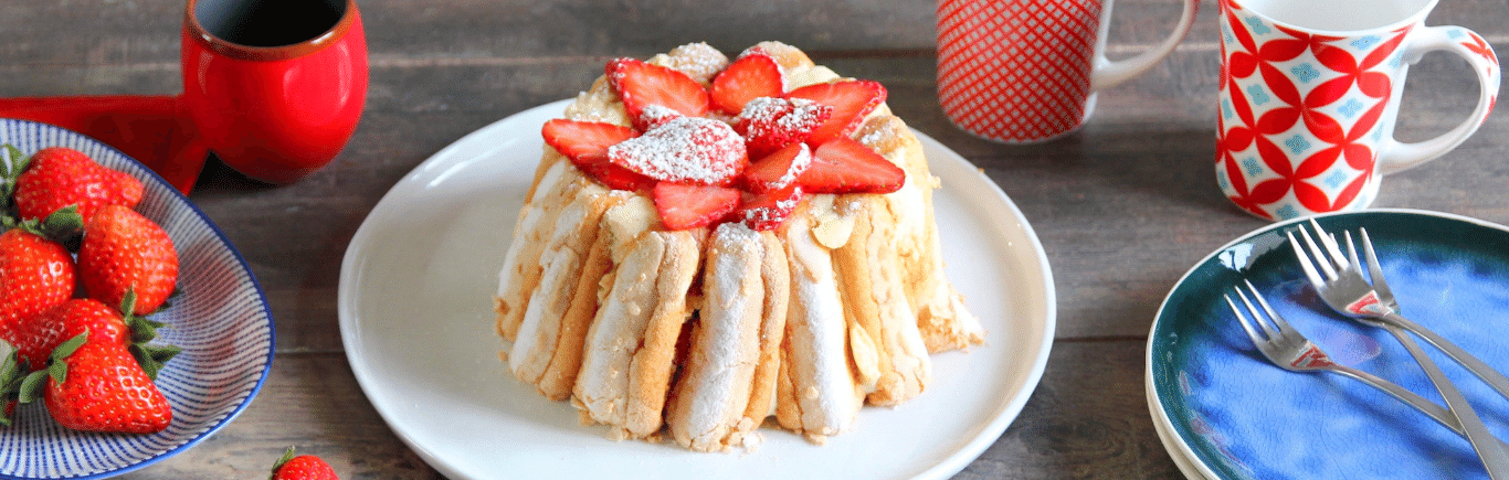 Recette de Charlotte aux fraises