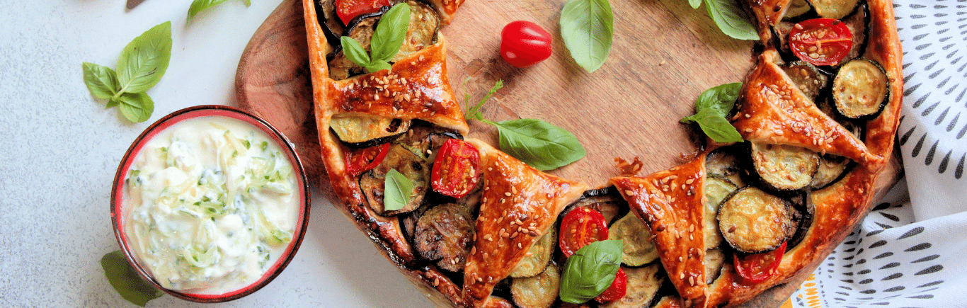 Recette de Tarte aux tomates du soleil