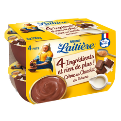 Crème 4 ingrédients La Laitière